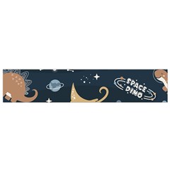 Space Theme Art Pattern Design Wallpaper Small Premium Plush Fleece Scarf