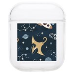 Space Theme Art Pattern Design Wallpaper AirPods 1/2 Case Front