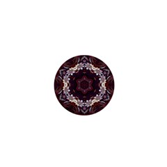 Rosette Kaleidoscope Mosaic Abstract Background 1  Mini Buttons by Vaneshop