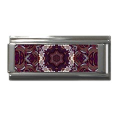 Rosette Kaleidoscope Mosaic Abstract Background Superlink Italian Charm (9mm) by Vaneshop