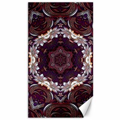 Rosette Kaleidoscope Mosaic Abstract Background Canvas 40  X 72 