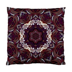 Rosette Kaleidoscope Mosaic Abstract Background Standard Cushion Case (two Sides) by Vaneshop