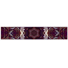 Rosette Kaleidoscope Mosaic Abstract Background Large Premium Plush Fleece Scarf 