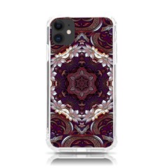 Rosette Kaleidoscope Mosaic Abstract Background Iphone 11 Tpu Uv Print Case by Vaneshop