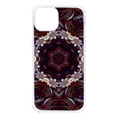 Rosette Kaleidoscope Mosaic Abstract Background Iphone 13 Tpu Uv Print Case by Vaneshop