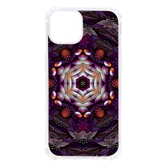 Rosette Kaleidoscope Mosaic Abstract Background Art Iphone 13 Tpu Uv Print Case by Vaneshop