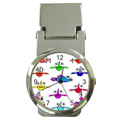 Fish Swim Cartoon Funnycute Money Clip Watches by Sapixe