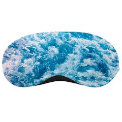 Blue Ocean Wave Texture Sleep Mask by Jack14