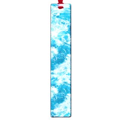 Blue Ocean Wave Texture Large Book Marks by Jack14