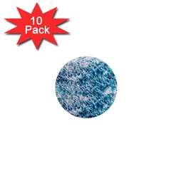 Summer Blue Ocean Wave 1  Mini Magnet (10 Pack)  by Jack14