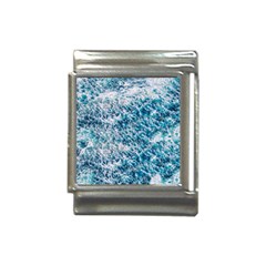 Summer Blue Ocean Wave Italian Charm (13mm) by Jack14