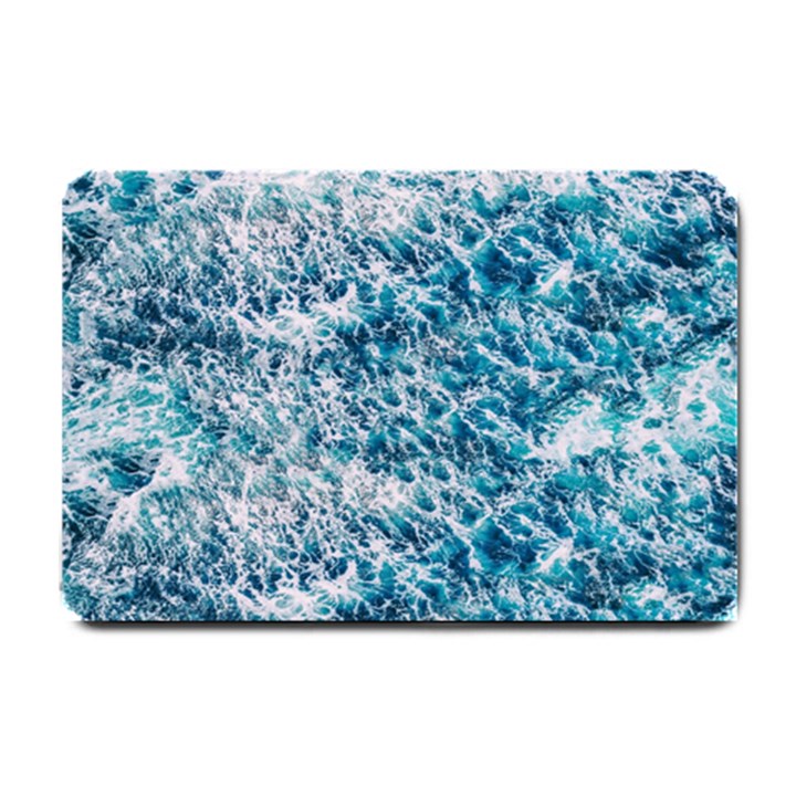 Summer Blue Ocean Wave Small Doormat