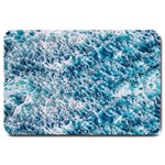 Summer Blue Ocean Wave Large Doormat 30 x20  Door Mat