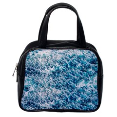 Summer Blue Ocean Wave Classic Handbag (one Side) by Jack14