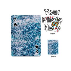 Summer Blue Ocean Wave Playing Cards 54 Designs (mini) by Jack14