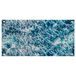 Summer Blue Ocean Wave Banner and Sign 4  x 2  Front