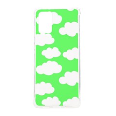 Cute Clouds Green Neon Samsung Galaxy S20plus 6 7 Inch Tpu Uv Case by ConteMonfrey