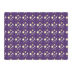 Background Wallpaper Space Universe Pattern Two Sides Premium Plush Fleece Blanket (mini) by Pakjumat