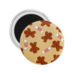 Gingerbread Christmas Time 2.25  Magnets