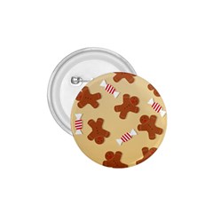 Gingerbread Christmas Time 1.75  Buttons