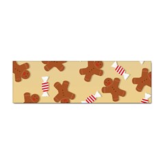 Gingerbread Christmas Time Sticker Bumper (10 pack)