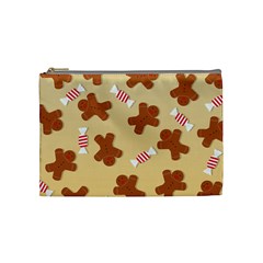 Gingerbread Christmas Time Cosmetic Bag (medium) by Pakjumat