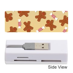 Gingerbread Christmas Time Memory Card Reader (Stick)