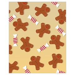 Gingerbread Christmas Time Drawstring Bag (Small)