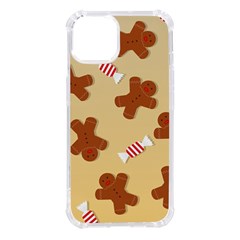 Gingerbread Christmas Time Iphone 14 Tpu Uv Print Case by Pakjumat