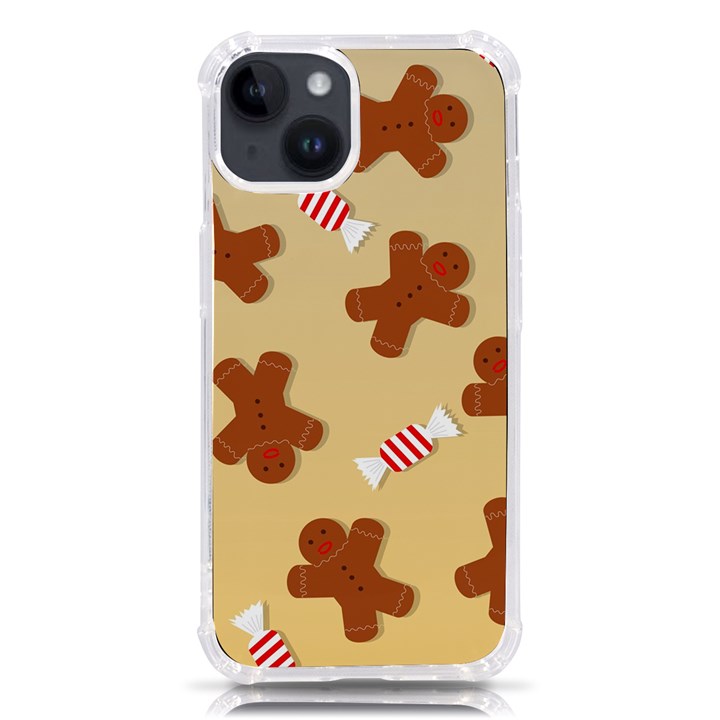 Gingerbread Christmas Time iPhone 14 TPU UV Print Case