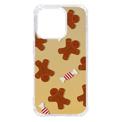 Gingerbread Christmas Time Iphone 14 Pro Tpu Uv Print Case by Pakjumat