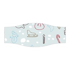 Winter Pattern Background Element Stretchable Headband by Pakjumat