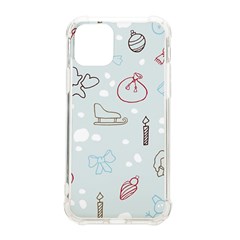 Winter Pattern Background Element Iphone 11 Pro 5 8 Inch Tpu Uv Print Case by Pakjumat