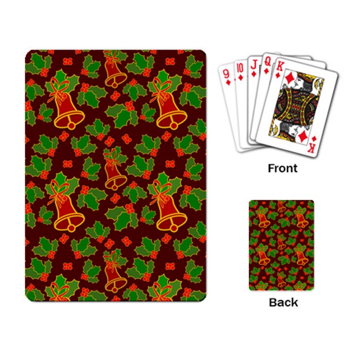 Christmas Pattern Playing Cards Single Design (Rectangle)