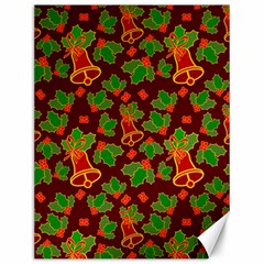 Christmas Pattern Canvas 12  X 16  by Pakjumat