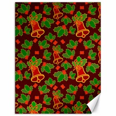 Christmas Pattern Canvas 18  X 24  by Pakjumat