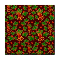 Christmas Wrapping Paper Tile Coaster by Pakjumat