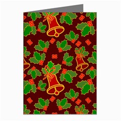 Christmas Wrapping Paper Greeting Cards (pkg Of 8) by Pakjumat