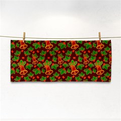 Template Christmas Pattern Hand Towel by Pakjumat