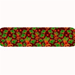 Christmas Wrapping Paper Large Bar Mat by Pakjumat