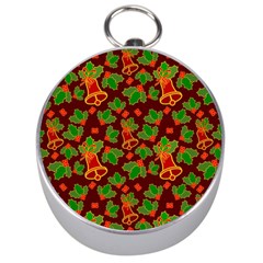 Christmas Pattern Silver Compasses by Pakjumat