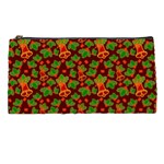 Christmas Wrapping Paper Pencil Case Front