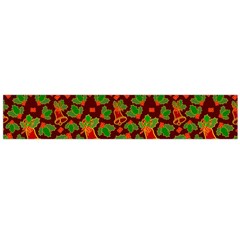 Christmas Wrapping Paper Large Premium Plush Fleece Scarf  by Pakjumat