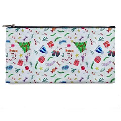 Illustration Christmas Pattern Pencil Case by Pakjumat