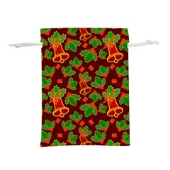 Christmas Pattern Lightweight Drawstring Pouch (s) by Pakjumat