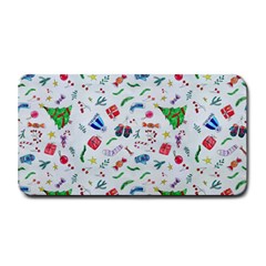 New Year Christmas Winter Medium Bar Mat by Pakjumat