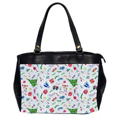 New Year Christmas Winter Oversize Office Handbag (2 Sides) by Pakjumat