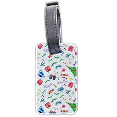 New Year Christmas Winter Luggage Tag (two Sides) by Pakjumat