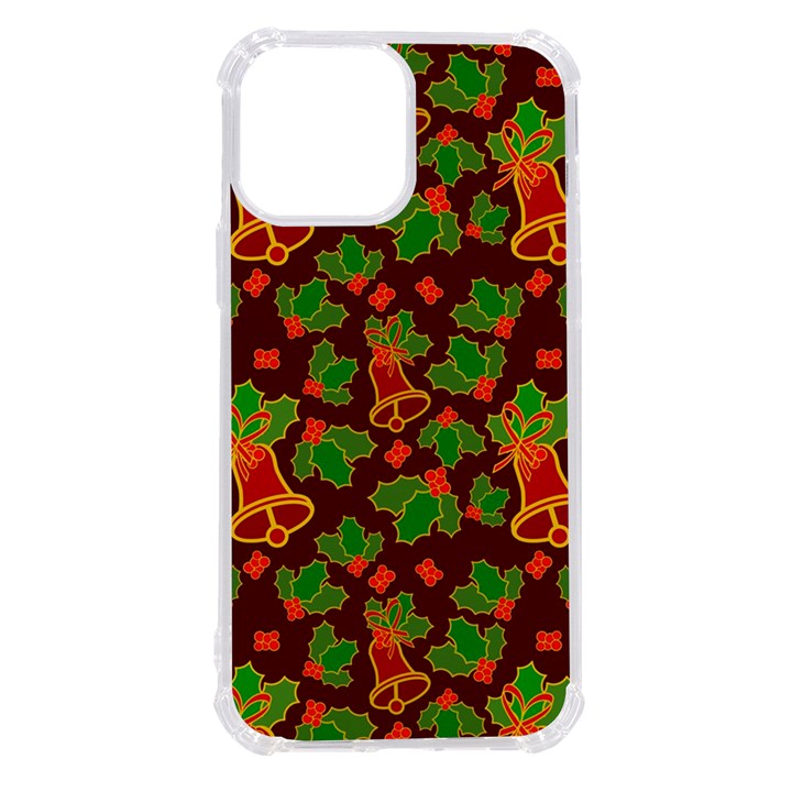 Christmas Pattern iPhone 13 Pro Max TPU UV Print Case