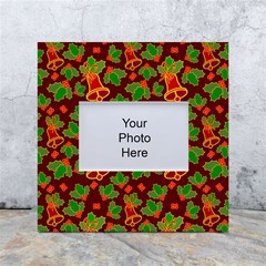 Christmas Wrapping Paper White Box Photo Frame 4  X 6  by Pakjumat